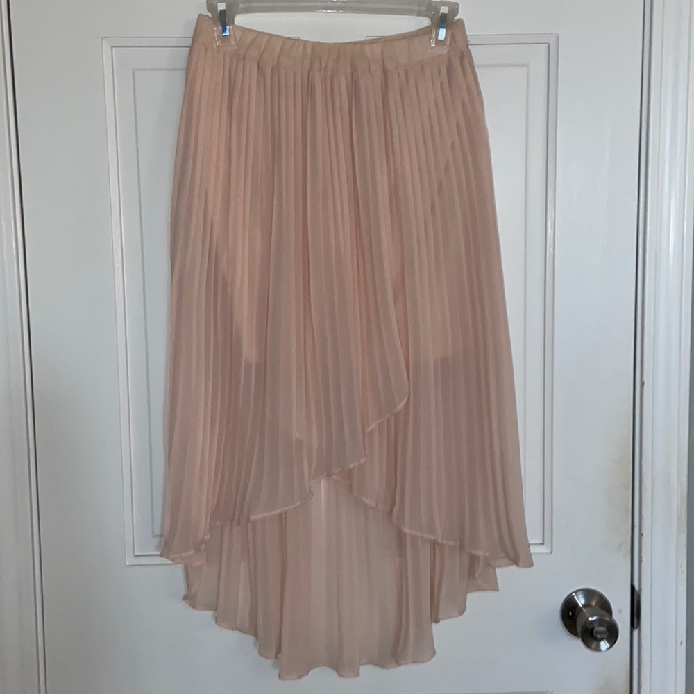 High-Low Midi Skirt